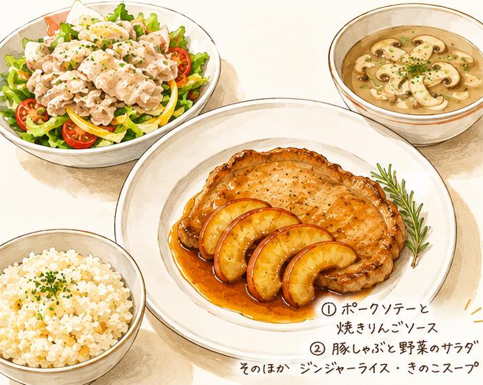 素材を楽しむ！豚肉料理教室